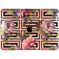 Lex Altern MacBook Glitter Case Floral Labyrinth