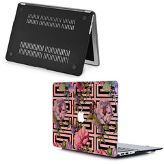 Lex Altern MacBook Glitter Case Floral Labyrinth