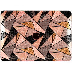 Lex Altern MacBook Glitter Case Triangle Pattern