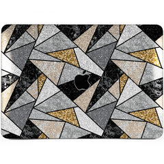 Lex Altern MacBook Glitter Case Triangle Pattern