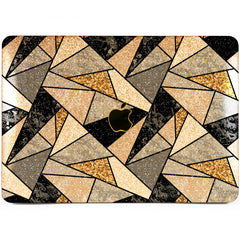 Lex Altern MacBook Glitter Case Triangle Pattern