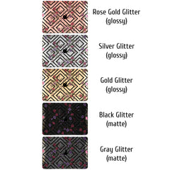 Lex Altern MacBook Glitter Case Geometric Print