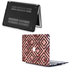 Lex Altern MacBook Glitter Case Geometric Print