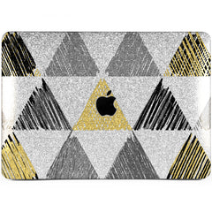 Lex Altern MacBook Glitter Case Geometric Drawing