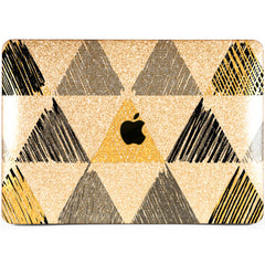 Lex Altern MacBook Glitter Case Geometric Drawing