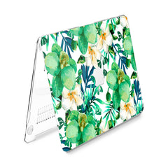 Lex Altern Hard Plastic MacBook Case Green Orchid