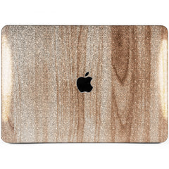 Lex Altern MacBook Glitter Case Bamboo Texture