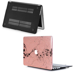 Lex Altern MacBook Glitter Case Marble Music