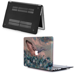 Lex Altern MacBook Glitter Case Floral Whale