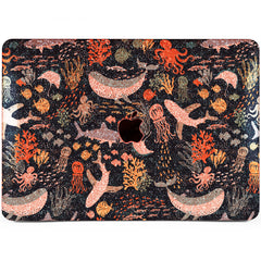 Lex Altern MacBook Glitter Case Ocean Life