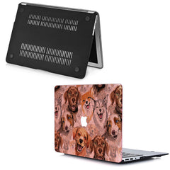 Lex Altern MacBook Glitter Case Happy Dogs