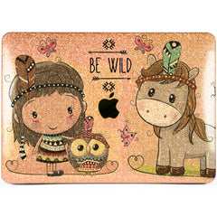 Lex Altern MacBook Glitter Case Be Wild