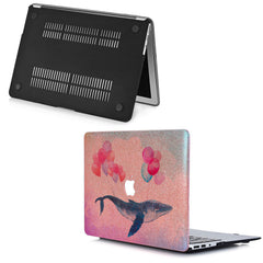 Lex Altern MacBook Glitter Case Flying Whale