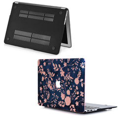 Lex Altern MacBook Glitter Case Blue Pattern