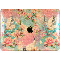 Lex Altern MacBook Glitter Case Magnolia Blossom