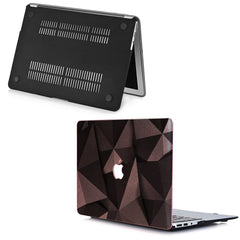 Lex Altern MacBook Glitter Case Black Texture