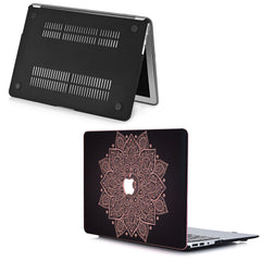 Lex Altern MacBook Glitter Case Mandala Flower