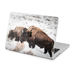 Lex Altern Lex Altern Bison in Snow Case for your Laptop Apple Macbook.