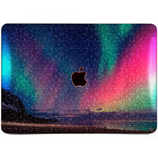 Lex Altern MacBook Glitter Case Northern Lights