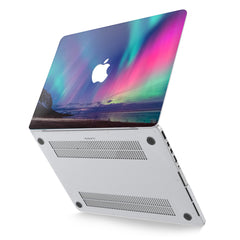 Lex Altern Hard Plastic MacBook Case Northern Lights