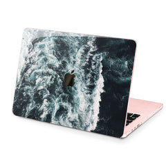 Lex Altern Hard Plastic MacBook Case Green Ocean Water