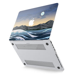 Lex Altern Hard Plastic MacBook Case Night River