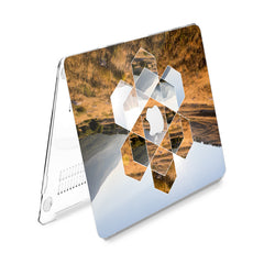 Lex Altern Hard Plastic MacBook Case Geometric Landscape