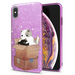 Lex Altern iPhone Glitter Case Kawaii Cat