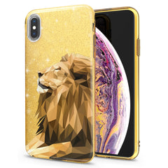 Lex Altern iPhone Glitter Case Lion Animal