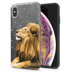 Lex Altern iPhone Glitter Case Lion Animal