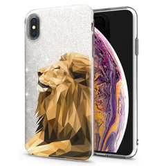 Lex Altern iPhone Glitter Case Lion Animal