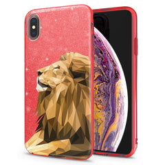 Lex Altern iPhone Glitter Case Lion Animal