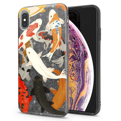 Lex Altern iPhone Glitter Case Watercolor Fishes