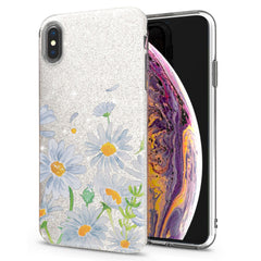 Lex Altern iPhone Glitter Case Daisy Flower