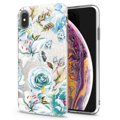 Lex Altern iPhone Glitter Case Vintage Roses