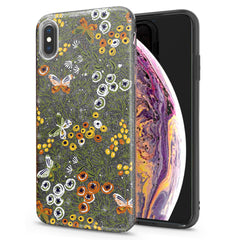 Lex Altern iPhone Glitter Case Wild Flowers