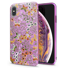 Lex Altern iPhone Glitter Case Wild Flowers