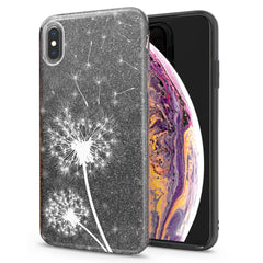 Lex Altern iPhone Glitter Case White Dandelion