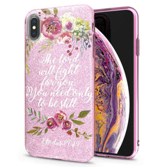 Lex Altern iPhone Glitter Case Christian Peony