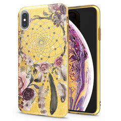 Lex Altern iPhone Glitter Case Floral Dreamcatcher