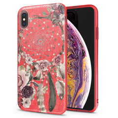 Lex Altern iPhone Glitter Case Floral Dreamcatcher