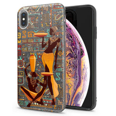 Lex Altern iPhone Glitter Case African Tribal Female