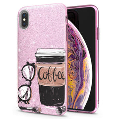 Lex Altern iPhone Glitter Case Morning Coffe