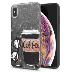 Lex Altern iPhone Glitter Case Morning Coffe