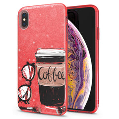 Lex Altern iPhone Glitter Case Morning Coffe