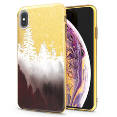 Lex Altern iPhone Glitter Case Northern Woods