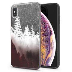 Lex Altern iPhone Glitter Case Northern Woods