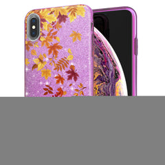 Lex Altern iPhone Glitter Case Autumn Leaves