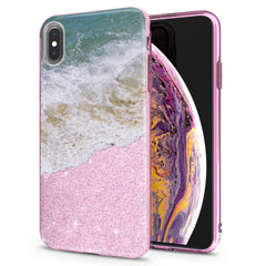 Lex Altern iPhone Glitter Case Summer Sea Waves