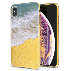 Lex Altern iPhone Glitter Case Summer Sea Waves